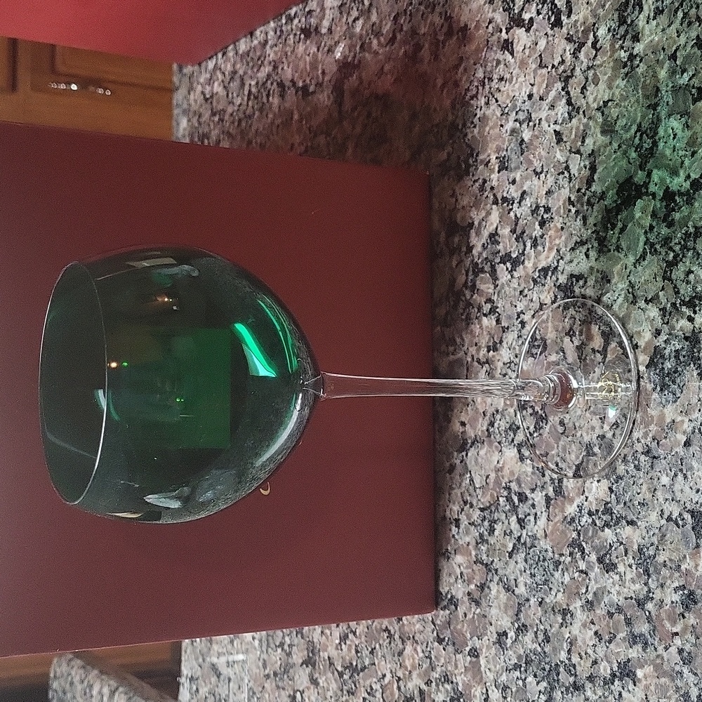 LEnox Set of Four EMERALD Balloons new in box w/LENOX sticker vintage never used